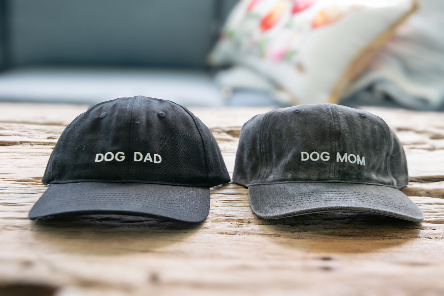 Dog Mom Hat Gray