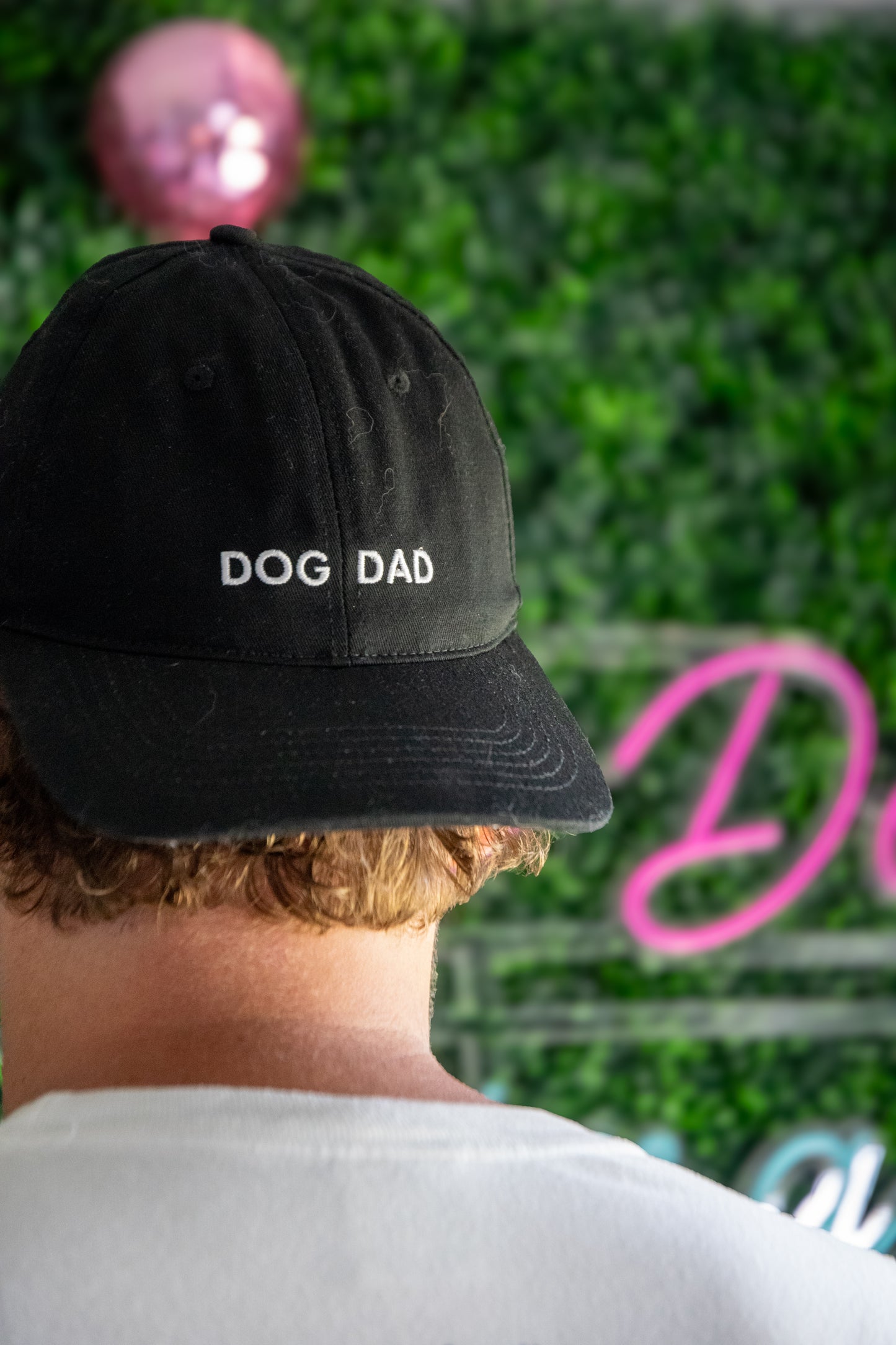 Dog Dad Hat Black
