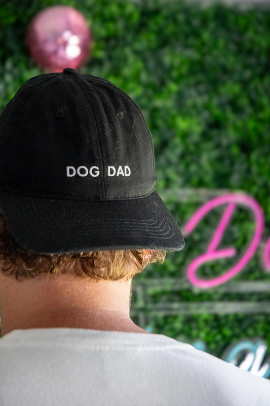 Dog Dad Hat Black