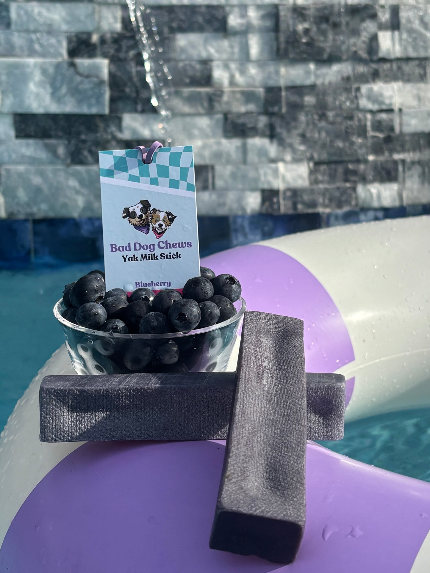 Blueberry Yak Milk Chews