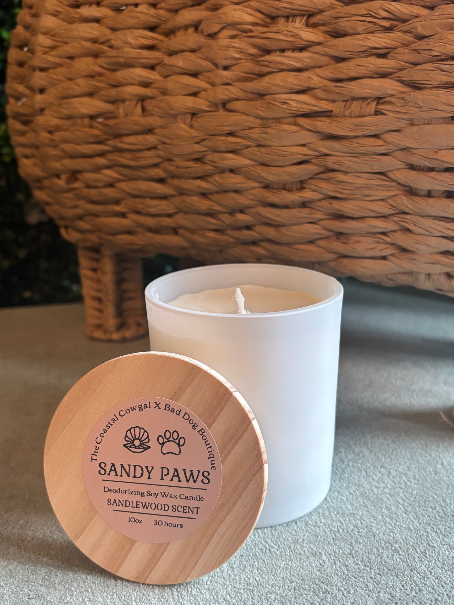Sandy Paws Candle